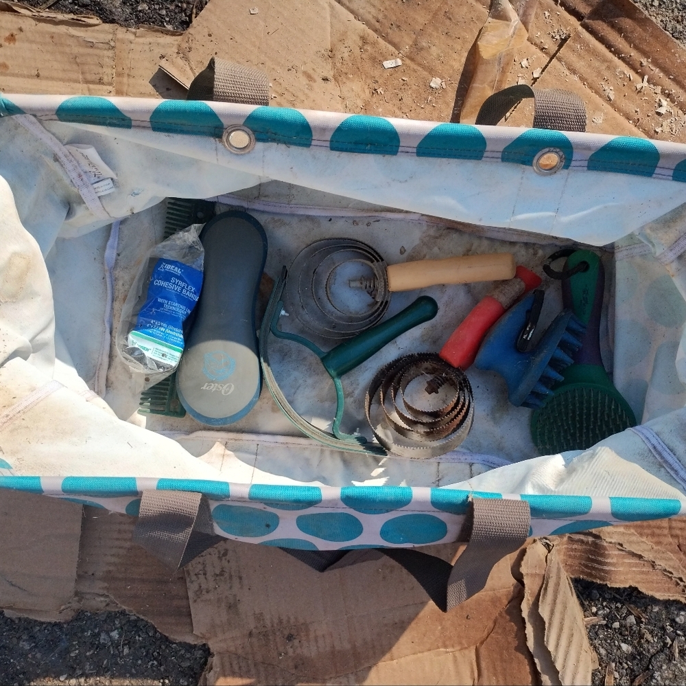 Horse Grooming Set With Bag